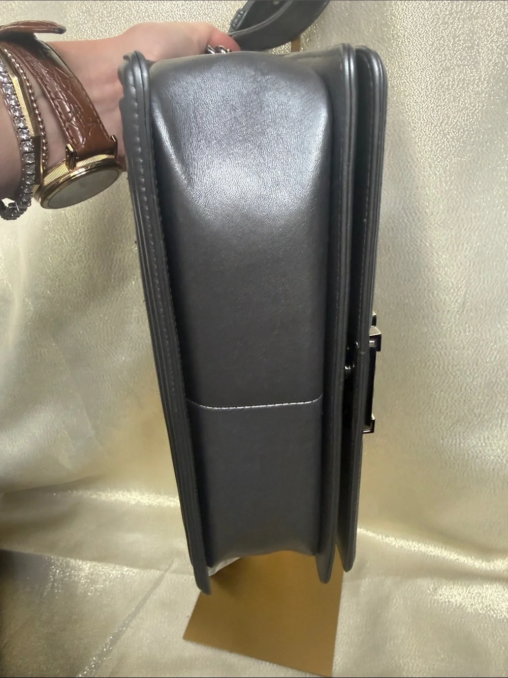 Chanel Tweed Medium Boy Bag